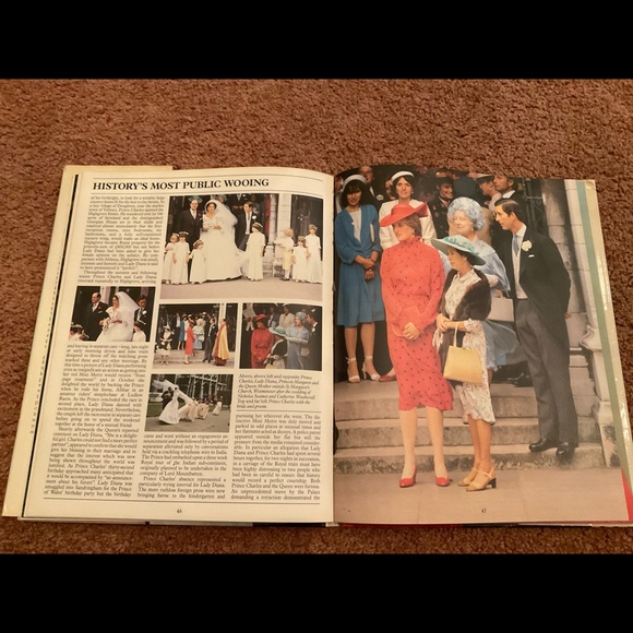 Invitation to a Royal Wedding book Diana and Charles - Picture 4 of 8